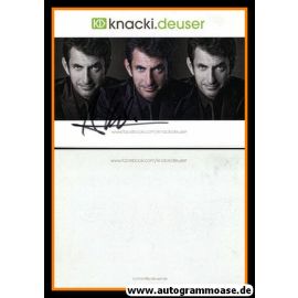 Autogramm Comedy | Knacki DEUSER | 2010er (Portrait Color)