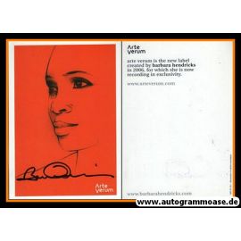 Autogramm Klassik | Barbara HENDRICKS | 2006 (Zeichnung Color) Arte Verum