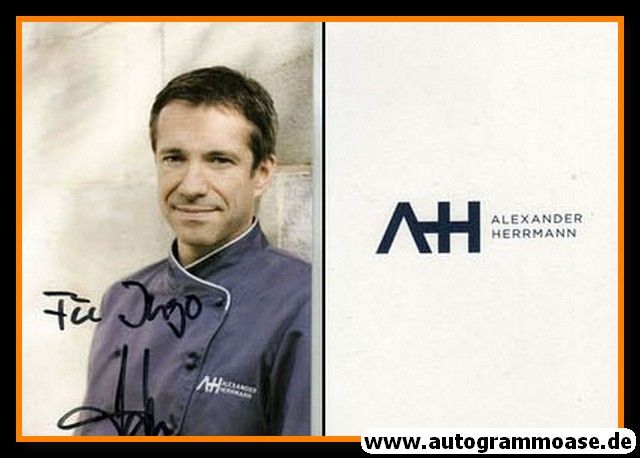 Autogramm Koch | Alexander HERRMANN | 2010er (Portrait Color)
