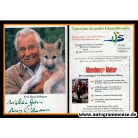 Autogramm Wissenschaft | Heinz SIELMANN | 1990er (Portrait Color) Stiftung