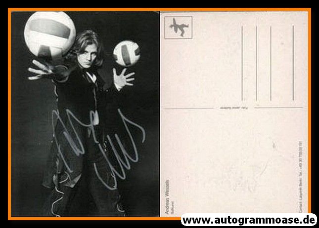 Autogramm Zirkus | Andreas WESSELS | 2000er (Portrait SW)