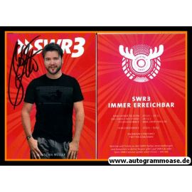 Autogramm Radio | SWR3 | Sebastian MÜLLER | 2010er (Portrait rot)