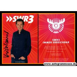 Autogramm Radio | SWR3 | Kristian THEES | 2010er (Portrait rot)