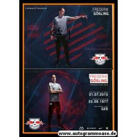 Autogramm Fussball | RB Leipzig | 2018 | Frederik GÖSSLING