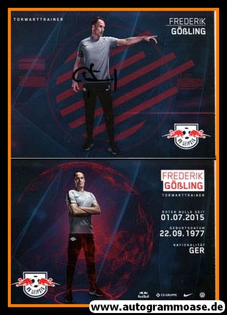 Autogramm Fussball | RB Leipzig | 2018 | Frederik GÖSSLING