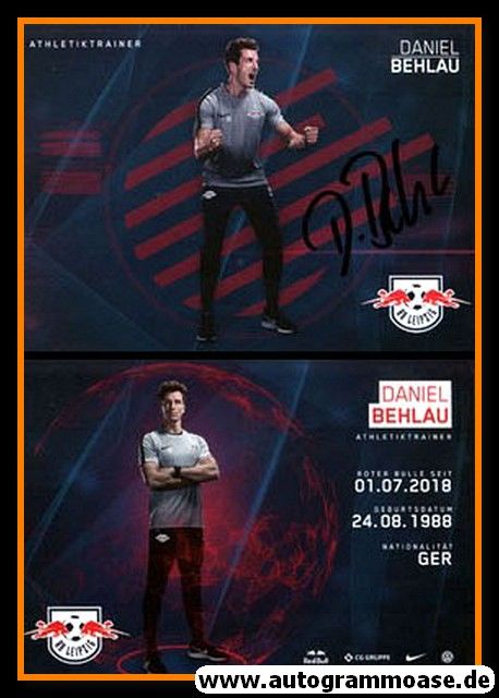 Autogramm Fussball | RB Leipzig | 2018 | Daniel BEHLAU