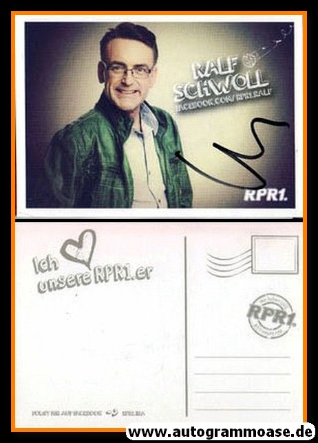 Autogramm Radio | RPR1. | Ralf SCHWOLL | 2010er (Portrait quer)