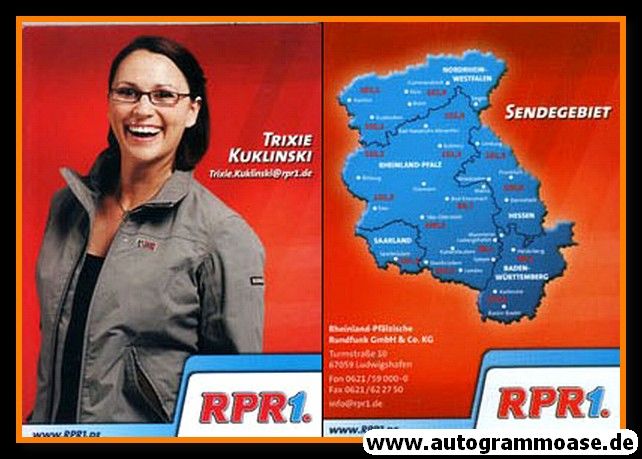 AK Radio | RPR1. | Trixie KUKLINSKI | 2010er (Portrait rot)