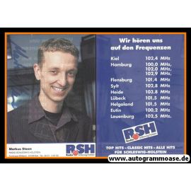 Autogramm Radio | R.SH | Markus STEEN | 2000er (Portrait Color)