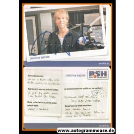 Autogramm Radio | R.SH | Christian BLECKEN | 2010er (Portrait Color)