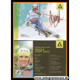 Autogramm Ski Alpin | Nicole HOSP | 2013 (Fischer)