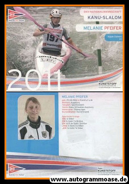 AK Kanu | Melanie PFEIFER | 2011 (DKV)