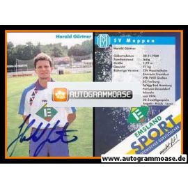 Autogramm Fussball | SV Meppen | 1994 | Harald GÄRTNER