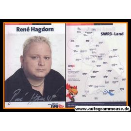 Autogramm Radio | SWR3 | Rene HAGDORN | 2000er (Portrait Color)