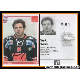 Autogramm Eishockey | HC Innsbruck | 2014 | Nick ROSS