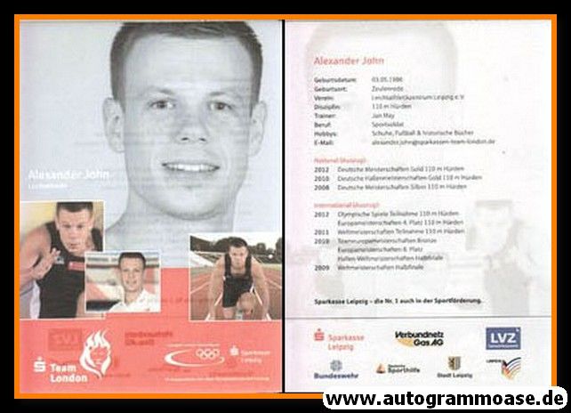 AK Sprint | Alexander JOHN | 2012 (Team London)