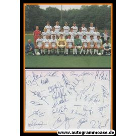 Mannschaftskarte Fussball | 1. FC Köln | 1987 (Klappkarte)