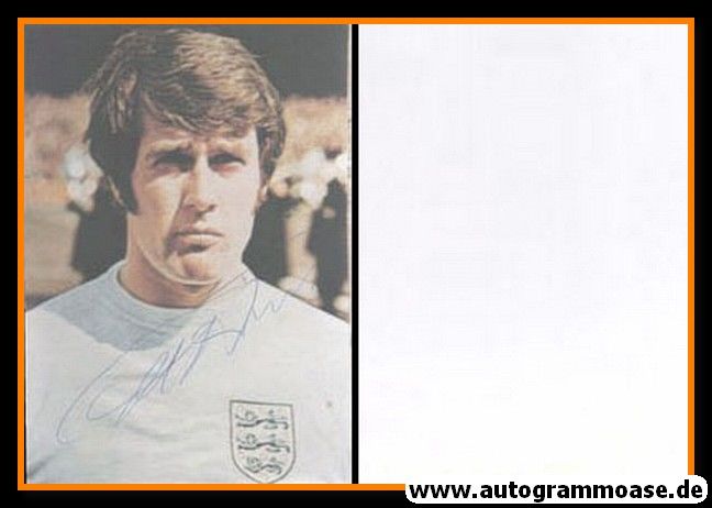 Autogramm Fussball | England | 1970er Foto | Geoff HURST (Portrait Color)