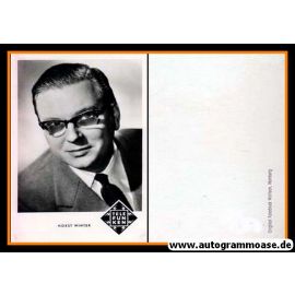 AK Schlager | Horst WINTER | 1950er (Portrait SW Telefunken)