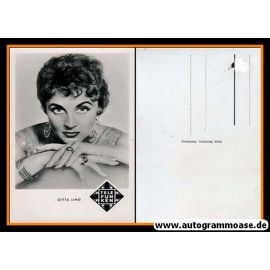 AK Schlager | Gitta LIND | 1950er (Portrait SW Telefunken)