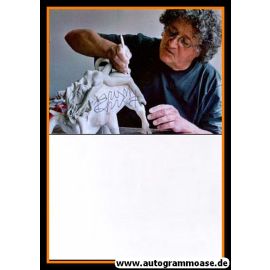 Autogramm Kunst | Bruno BRUNI | 2000er Foto (Portrait Color)