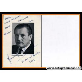 Autogramm Schauspieler | Emmerich SCHRENK | 1970er (Portrait SW)