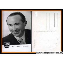 AK Schlager | Kurt-Adolf THELEN | 1950er (Portrait SW Decca)