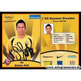 Autogramm Fussball | Dynamo Dresden | 2007 | Stefan SÜSS