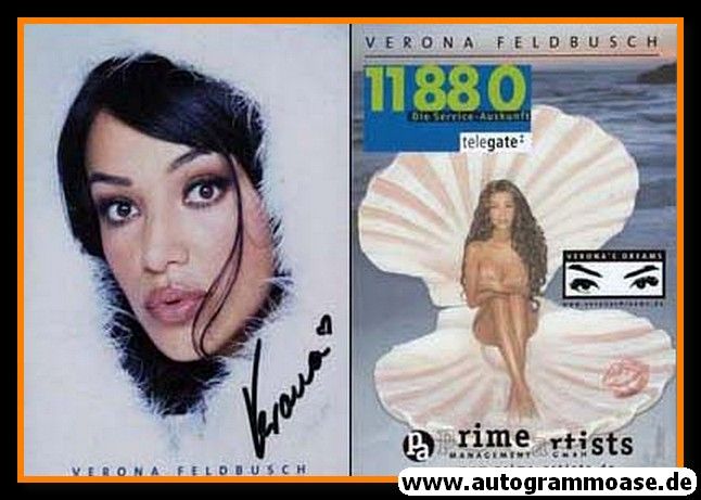 Autogramm Celebrity | Verona POOTH | 2000er (11880) 2