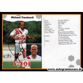 Autogramm Fussball | VfB Stuttgart | 1993 | Michael FRONTZECK (2)