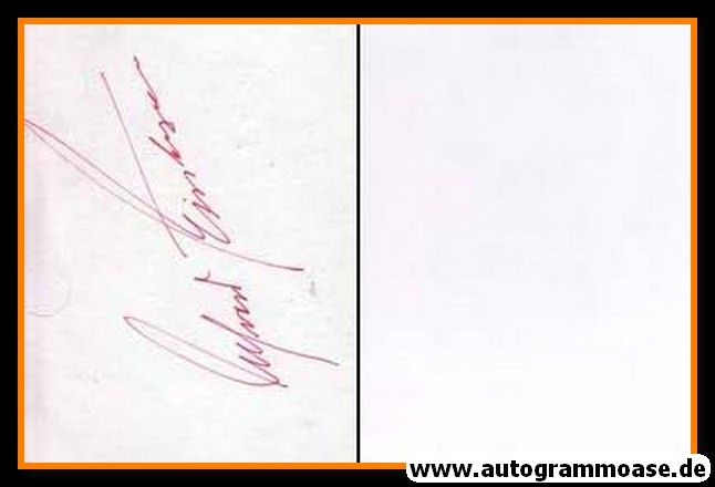 Autograph Fussball | Alfred MIRSBERGER