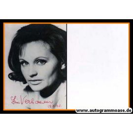 Autogramm Schauspieler | Lis VERHOEVEN | 1960er (Portrait SW)