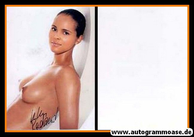 Autogramm Volleyball | Kathy RADZUWEIT | 2004 Foto (Playboy)