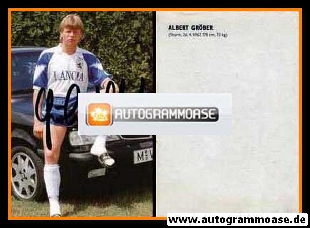 Autogramm Fussball | TSV 1860 München | 1991 | Albert GRÖBER