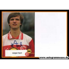 Autogramm Fussball | Fortuna Düsseldorf | 1982 | Holger FACH