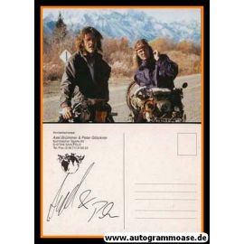 Autogramm Fotografie | Axel BRÜMMER + Peter GLÖCKNER | 1990er (Weltreise)