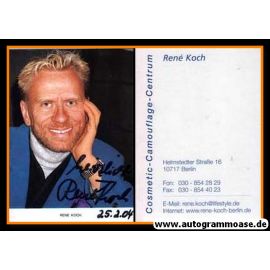 Autogramm Celebrity | Rene KOCH | 2000er (Portrait Color) 1