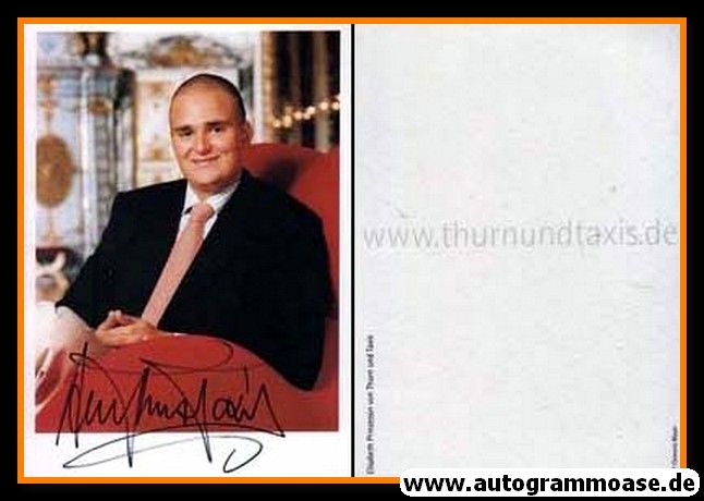 Autogramm Adel | Albert VON THURN UND TAXIS | 2000er (Portrait Color)
