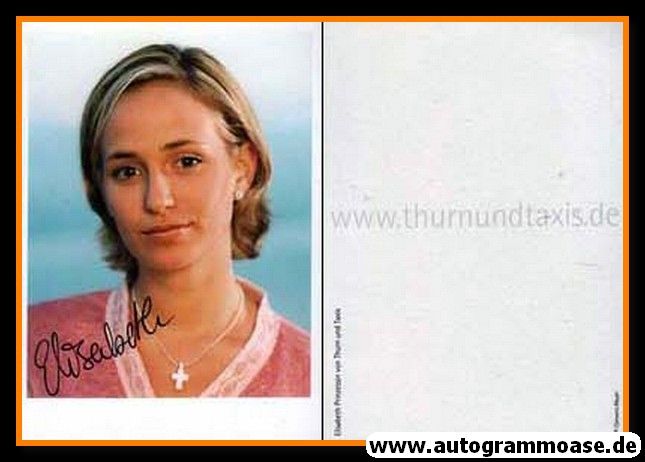 Autogramm Adel | Elisabeth VON THURN UND TAXIS | 2000er (Portrait Color)