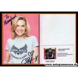 Autogramm Film (USA) | Elaine HENDRIX | 2000er (Animal Rescue)