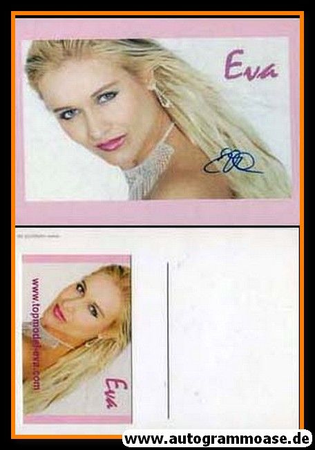 Autogramm Model | TOPMODEL EVA | 2000er (Portrait Color) 