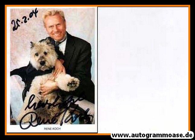 Autogramm Celebrity | Rene KOCH | 2000er (Portrait Color) 2