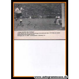 Autogramm Fussball | DFB | 1950 | Josef RÖHRIG (Spielszene SW Schweiz)