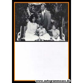 AK Adel | CARL XVI. GUSTAV (König Schweden) | 1982 (Familienbild SW)