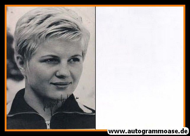 Autogramm Wasserspringen | Ingrid KRÄMER-GULBIN | 1960er (Portrait SW)
