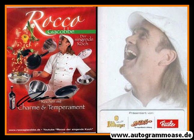 Autogramm Koch | Rocco GIACOBBE | 2010er (Portrait Color)