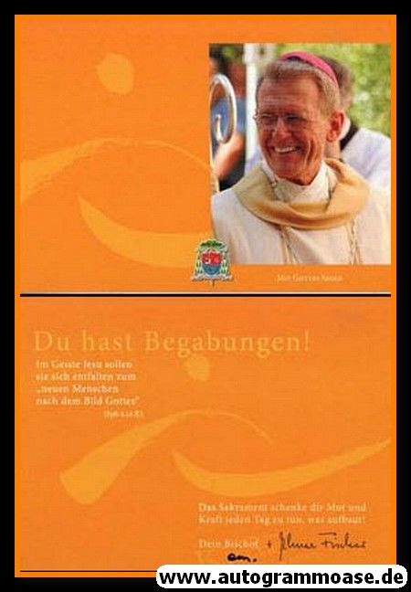 Autogramm Religion | Elmar FISCHER | 2010er (Bischof Feldkirch)