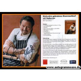 Autogramm Koch | Kolja KLEEBERG | 2008 "VAU Kochbuch"