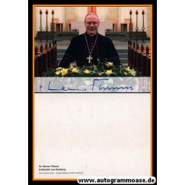 Autogramm Religion | Werner THISSEN | 2010er (Bischof Hamburg) quer