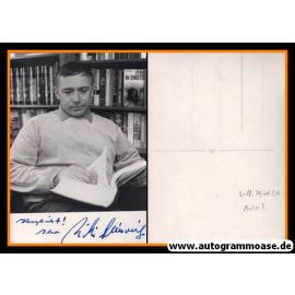 Autogramm Literatur | Willi HEINRICH | 1970er (Portrait SW)